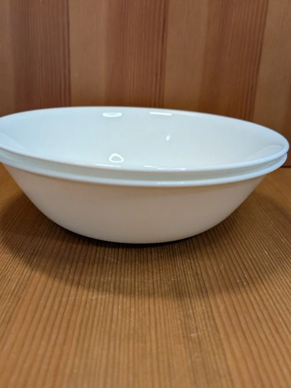 Set of 2 Corelle WINTER FROST WHITE Pattern 8 1/2